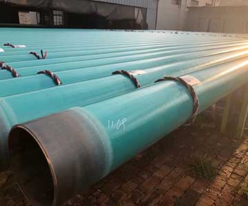 FBE Coated Pipe, Fusion Bond Epoxy Coated Pipe, ​FBE Coating Steel Pipe