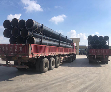 Tubería de acero anticorrosión, tubería de acero revestida de la resina de epoxy, pipemanufacturer de acero revestido