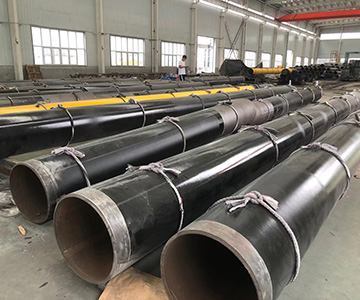 Tubería de acero revestida, tubería de acero 3PE, tubería de acero revestida anticorrosión