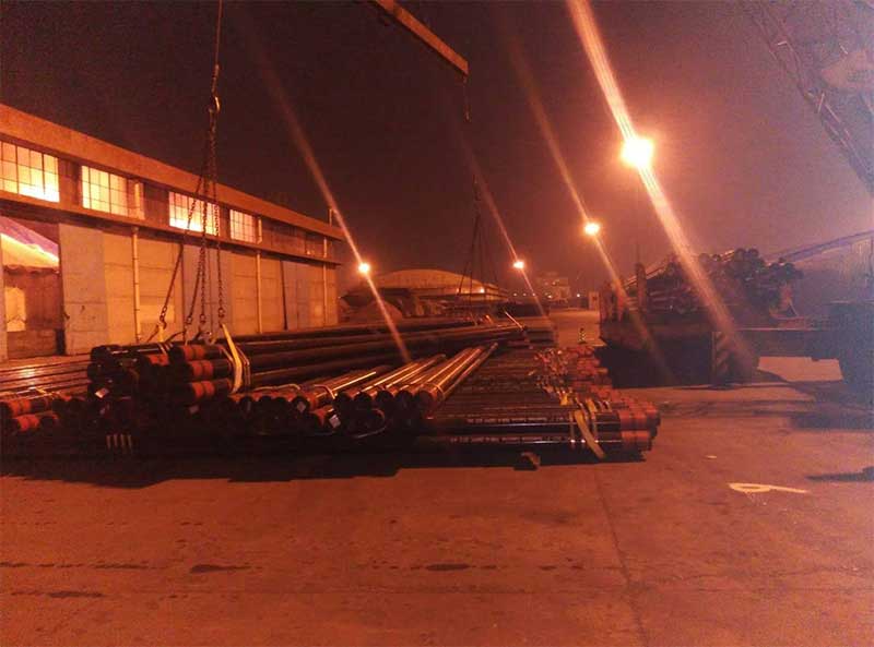 Tubo de recubrimiento epoxi líquido, tubería de acero espiral, tubo negro ERW
