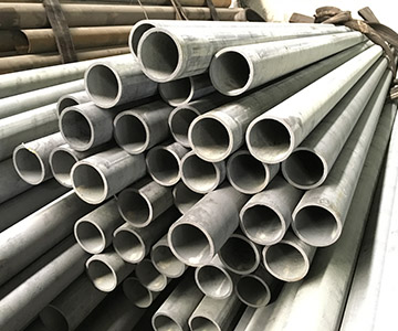 Tubería de acero de pared gruesa, tubería de acero de pared gruesa industrial, tubería de acero de pared gruesa apilada