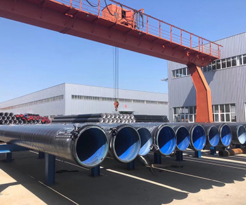 large diameter coated steel pipe, coated steel pipe, steel pipe processing