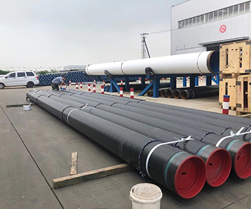 large diameter coated steel pipe, coated steel pipe advantages, coated steel pipe application