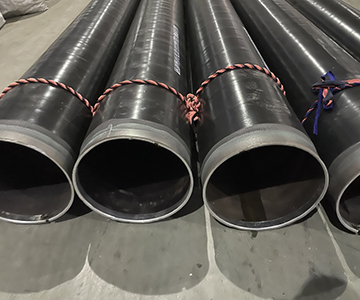 Q420QC straight seam welded pipe, Q420QC straight seam welded pipe application, Q420QC straight seam welded pipe construction project