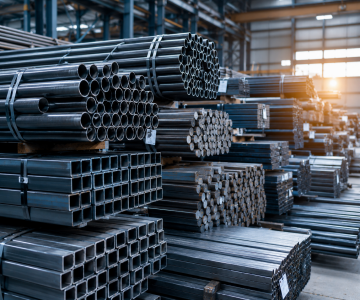 Tubes métalliques et barres en acier pour applications industrielles
