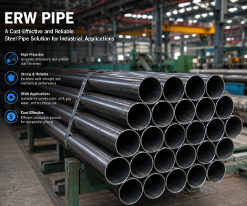 ERW Pipe: une solution rentable et fiable de tuyaux en acier pour les applications industrielles