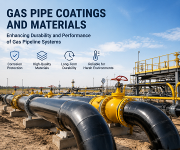 Revêtements de tuyau de gaz, matériaux de tuyau de gaz, revêtement de canalisation, tuyau de gaz en acier, protection contre la corrosion