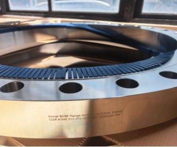 Bestar Successfully Delivered Large Diameter Stainless Steel Forged Flanges for Industrial Pipeline Project
