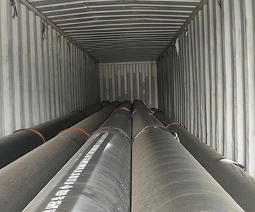 Tubo recubierto 3LPE, Tubería de acero ERW, Tubería de baja temperatura