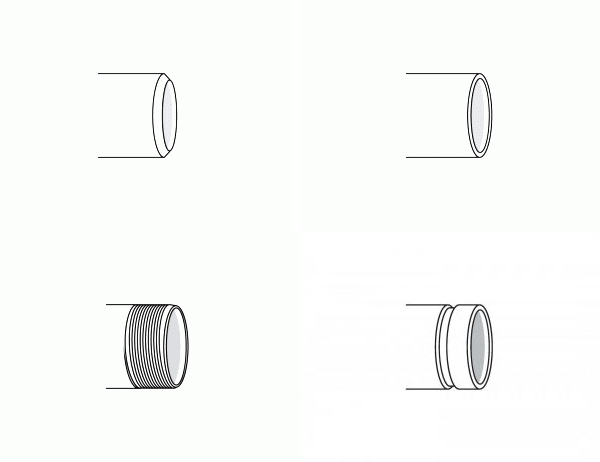 ends of pipes